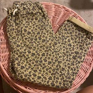 Cheetah Print Jeans